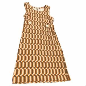 Banana Republic Retro Sleeveless Dress Sz 0